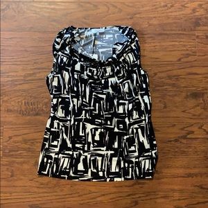 Calvin Klein Women’s Shirt Size Medium Black/White